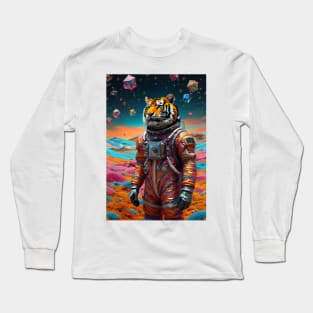 Cosmic Feline Long Sleeve T-Shirt